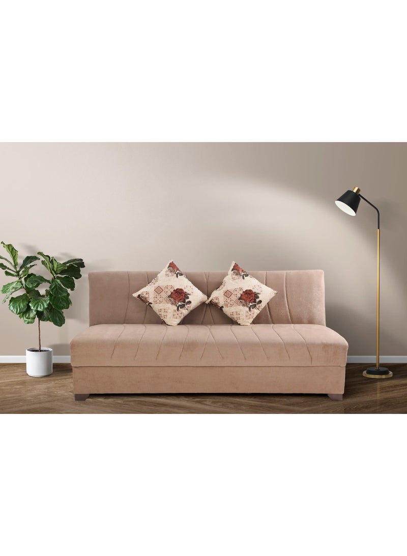 Anza Jaguar armless sofa (sofa - chaise lounge - bed) 3-seater, 180*100 cm + 2 cushions